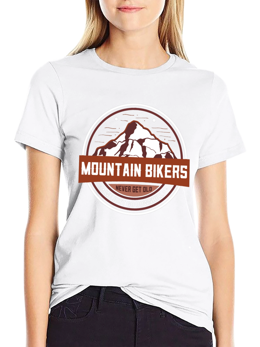 Mountain Bikers Never Get Old T-Shirt