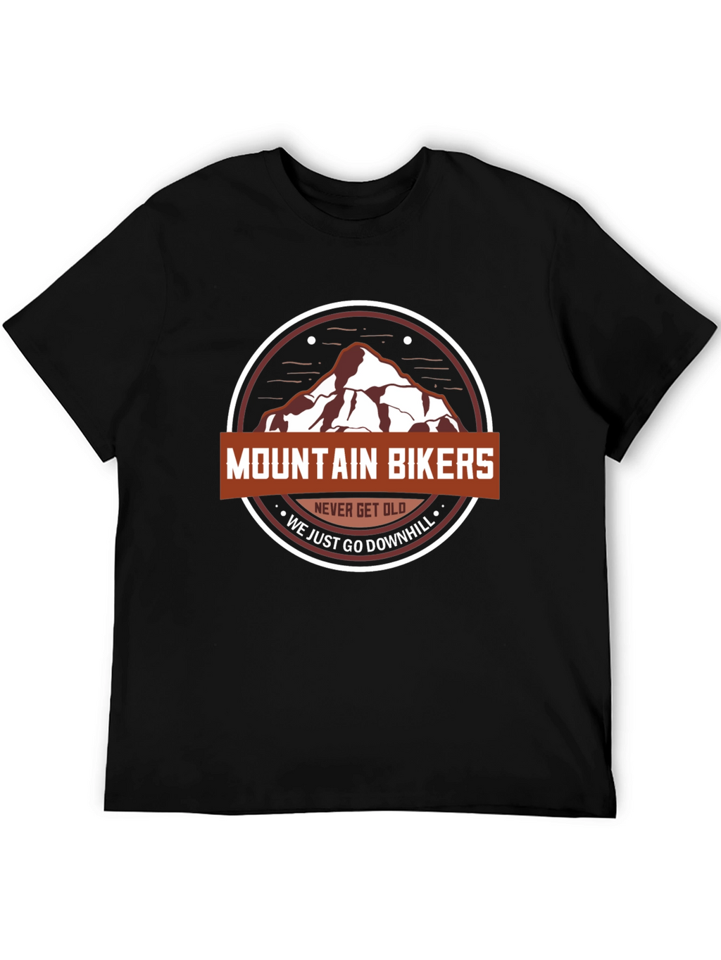 Mountain Bikers Never Get Old T-Shirt