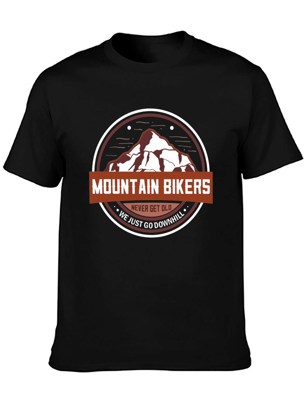 Mountain Bikers Never Get Old T-Shirt