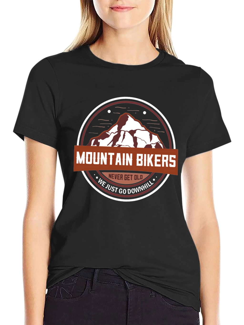 Mountain Bikers Never Get Old T-Shirt