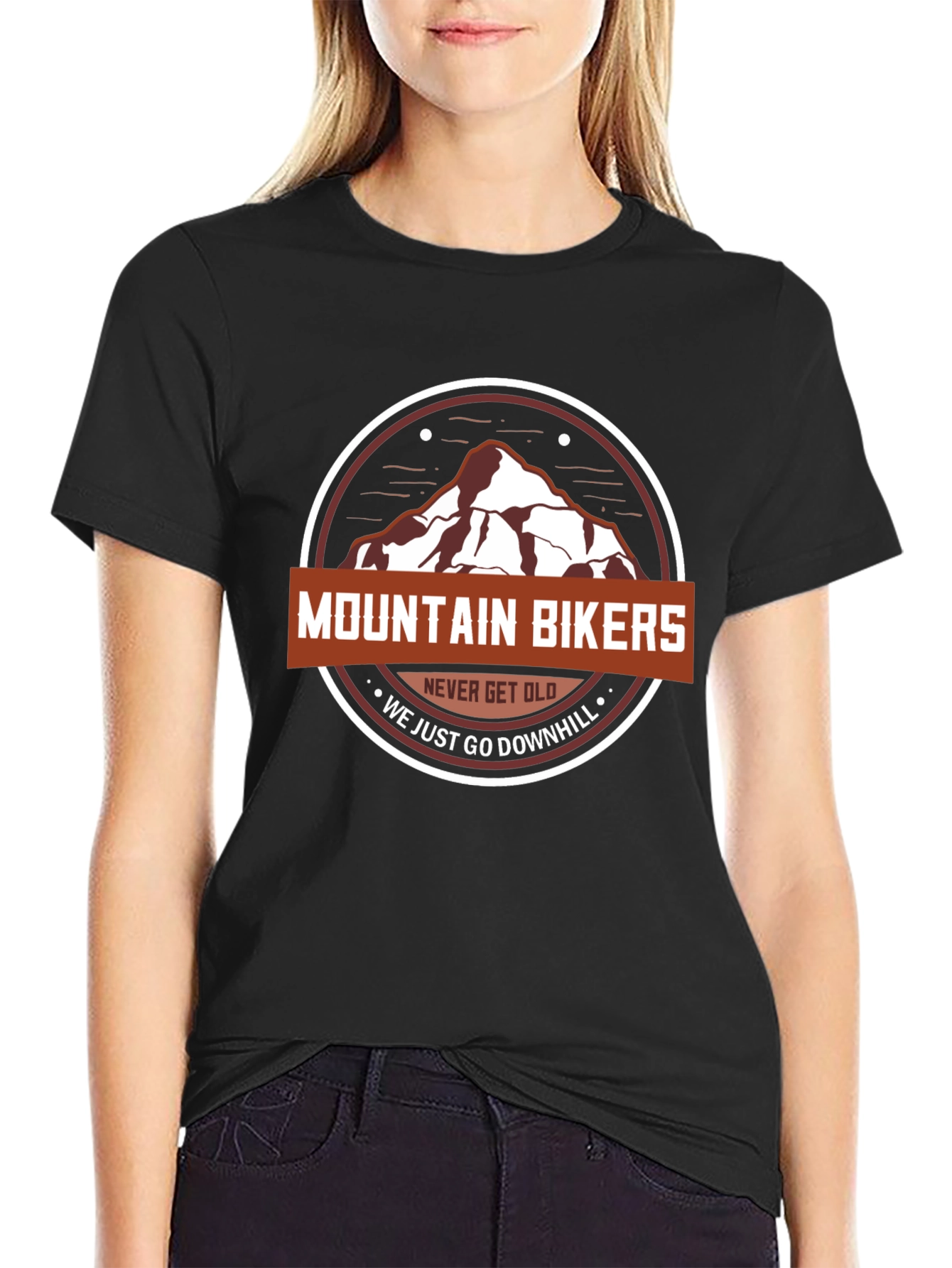 Mountain Bikers Never Get Old T-Shirt