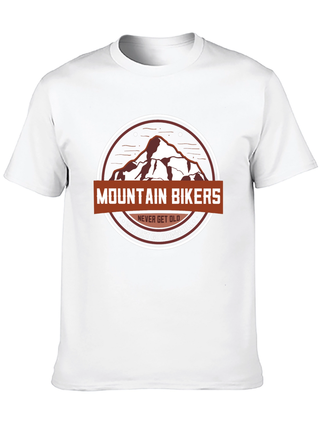 Mountain Bikers Never Get Old T-Shirt