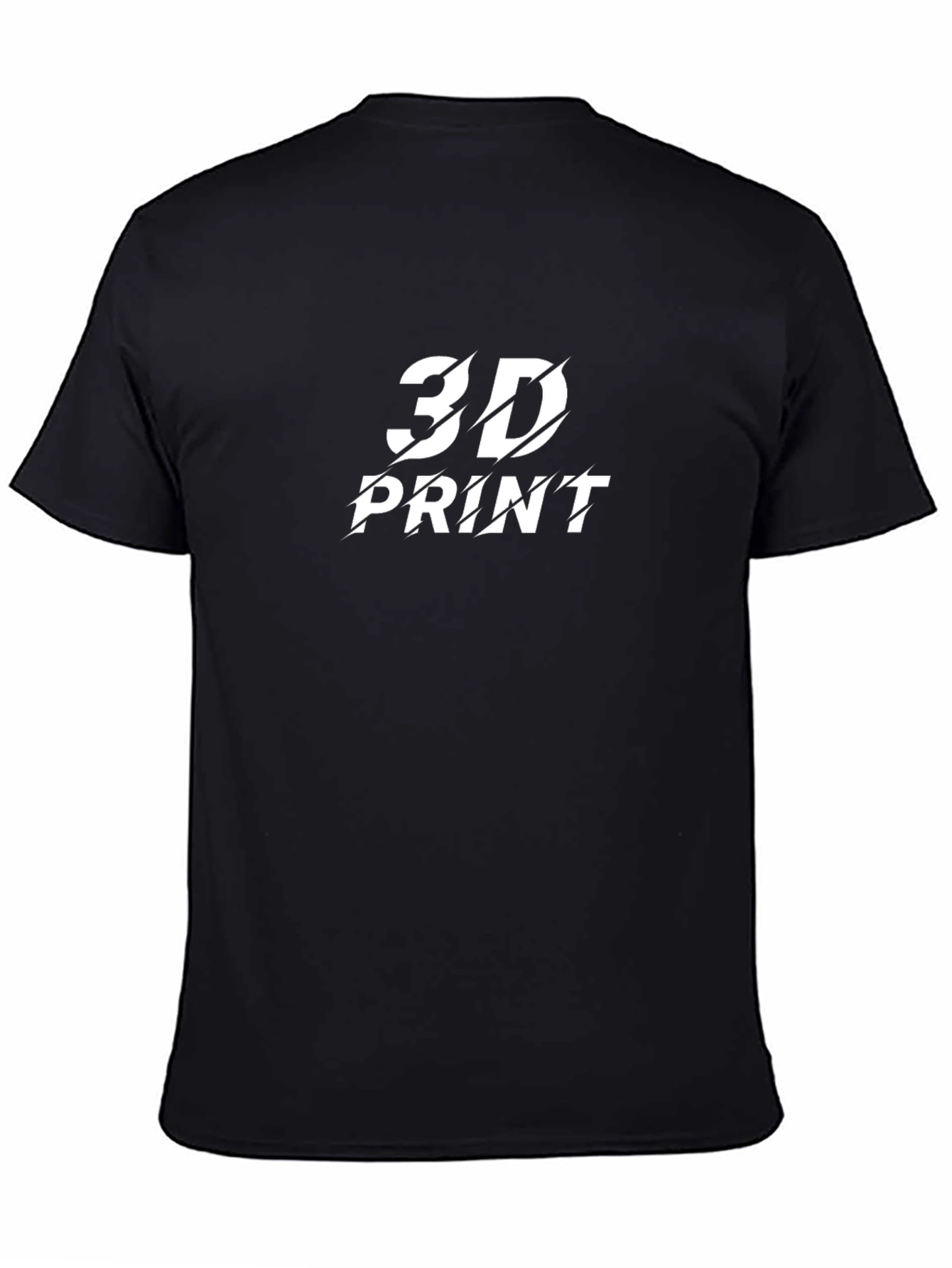 3D Print Black Graphic Tee