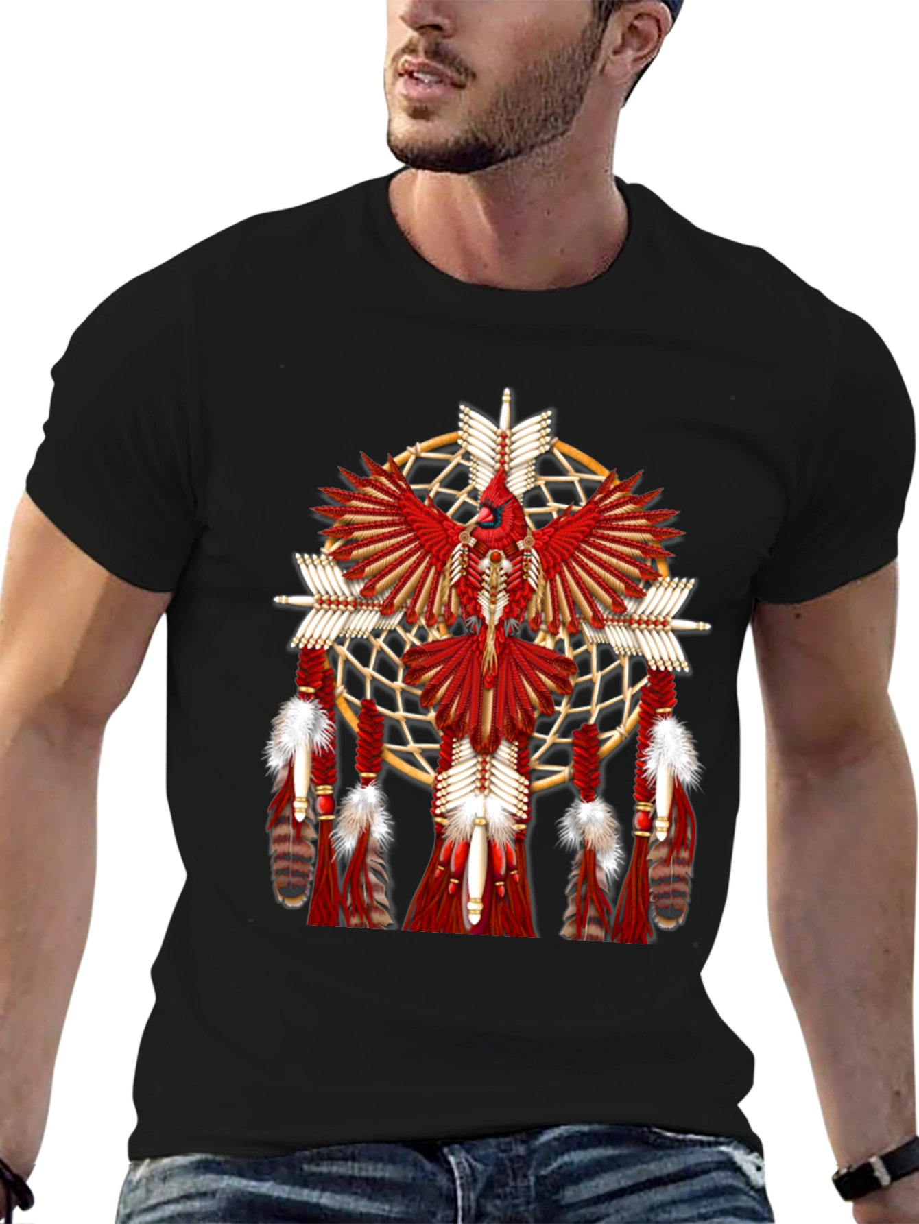 Cardinal Dreamcatcher Graphic Tee