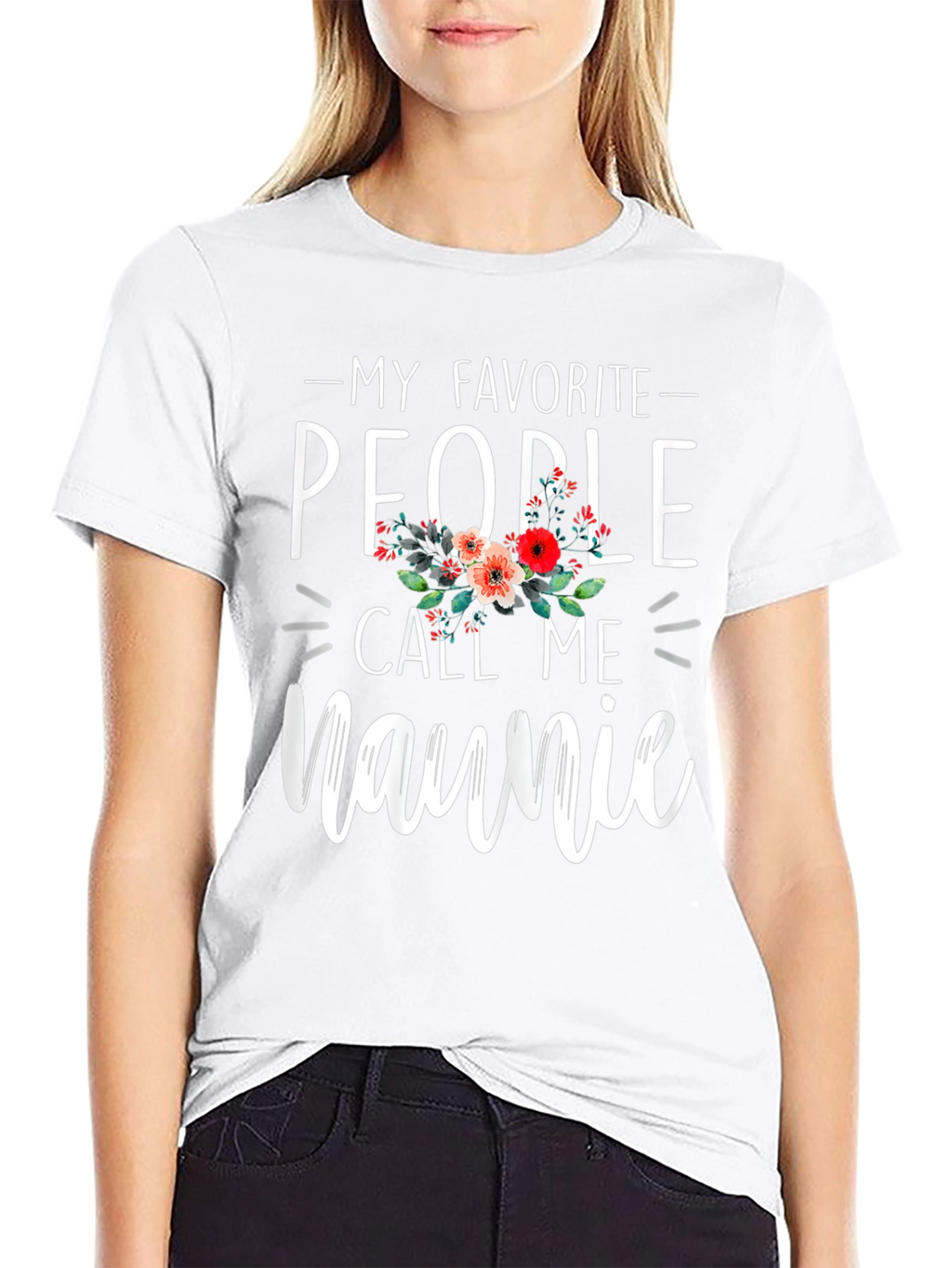 My Favorite People Call Me Naunie Graphic Tee