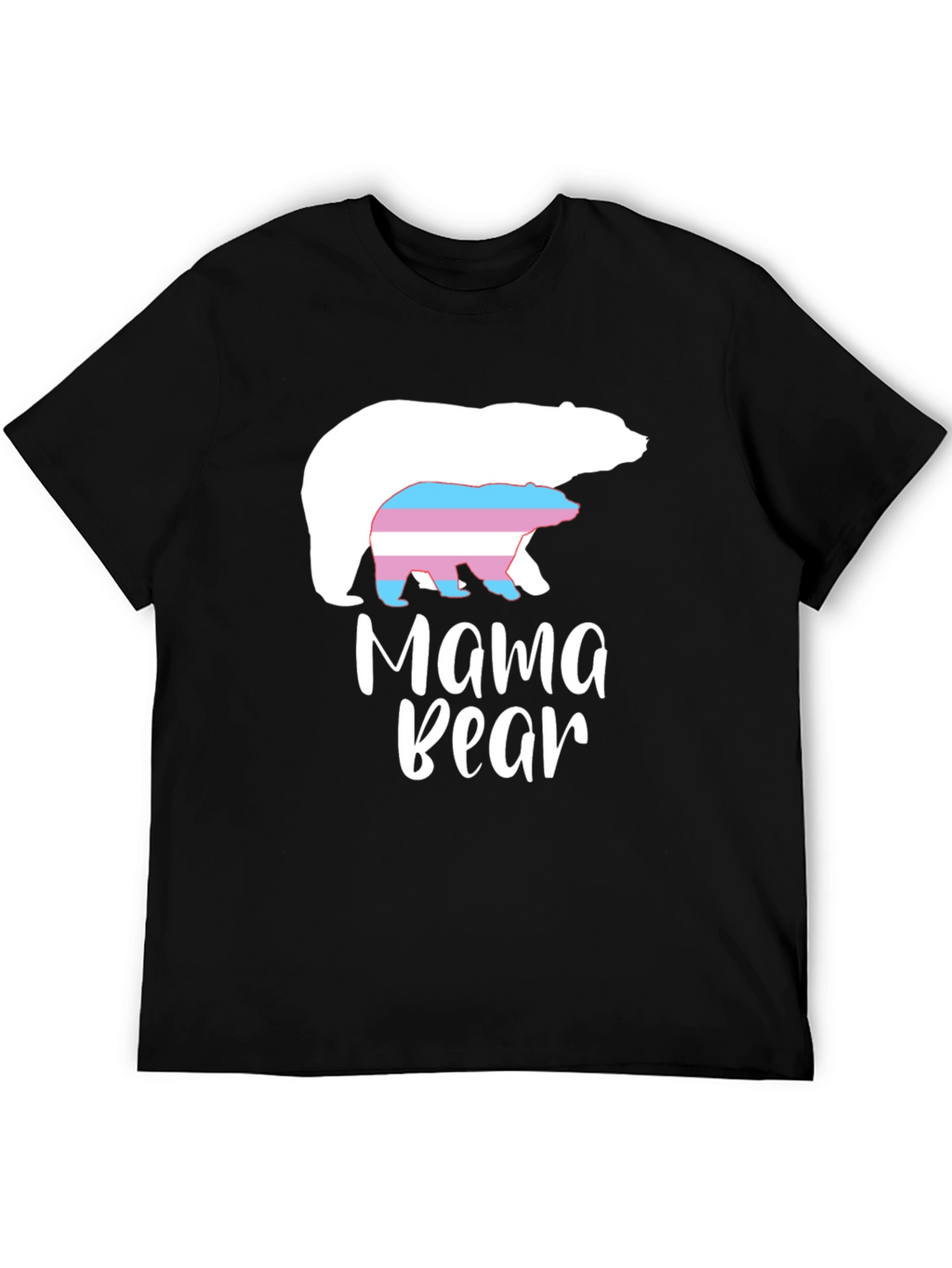 Mama Bear Transgender Pride T-Shirt
