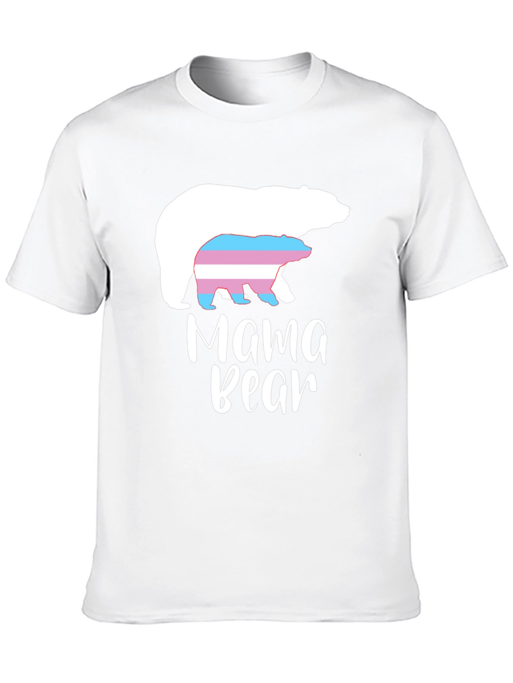 Mama Bear Transgender Pride T-Shirt