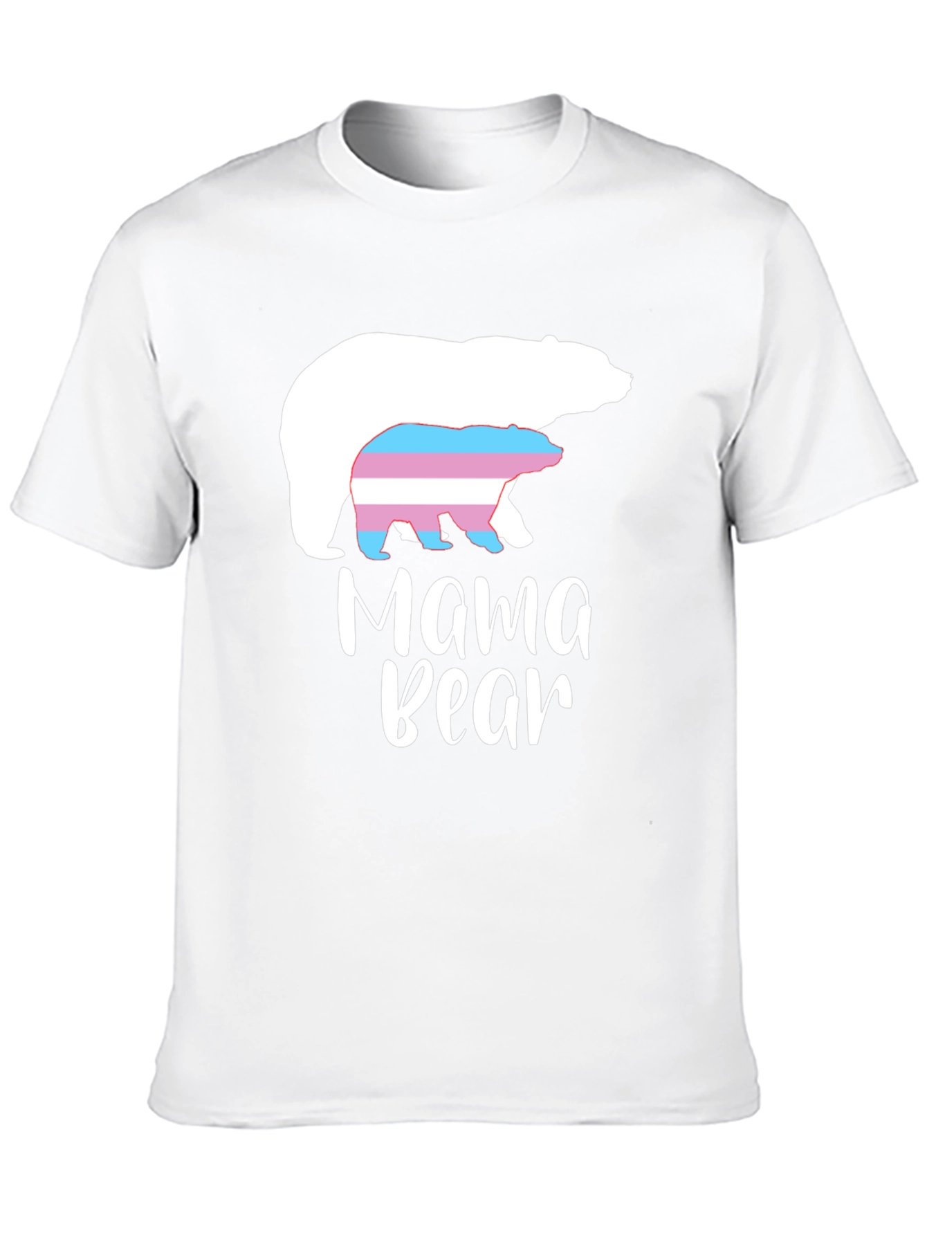 Mama Bear Transgender Pride T-Shirt