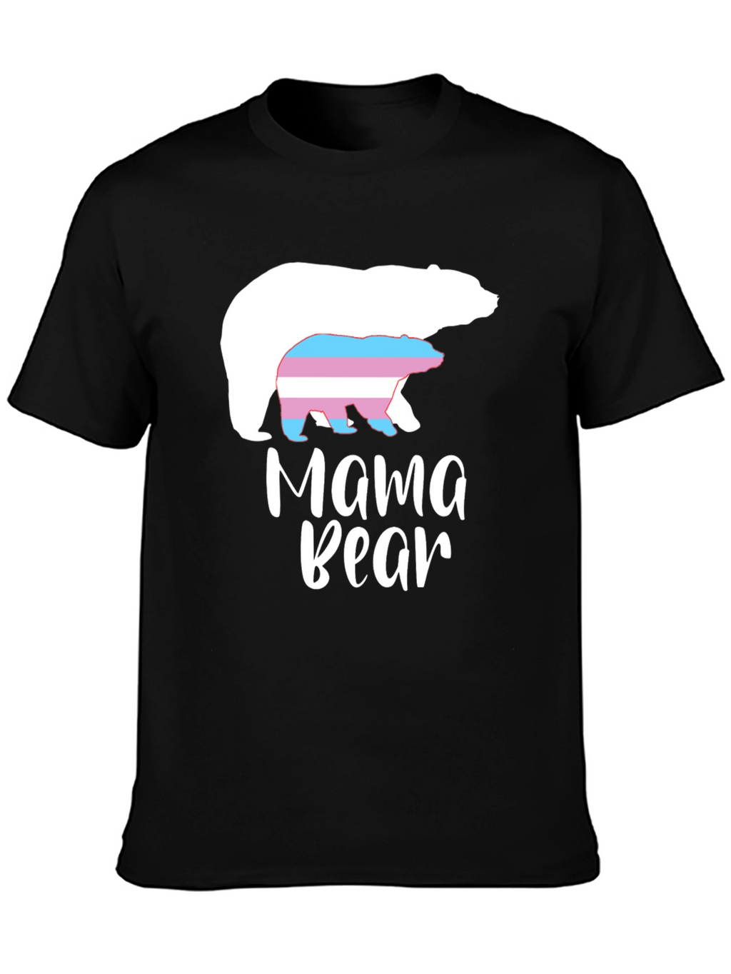 Mama Bear Transgender Pride T-Shirt