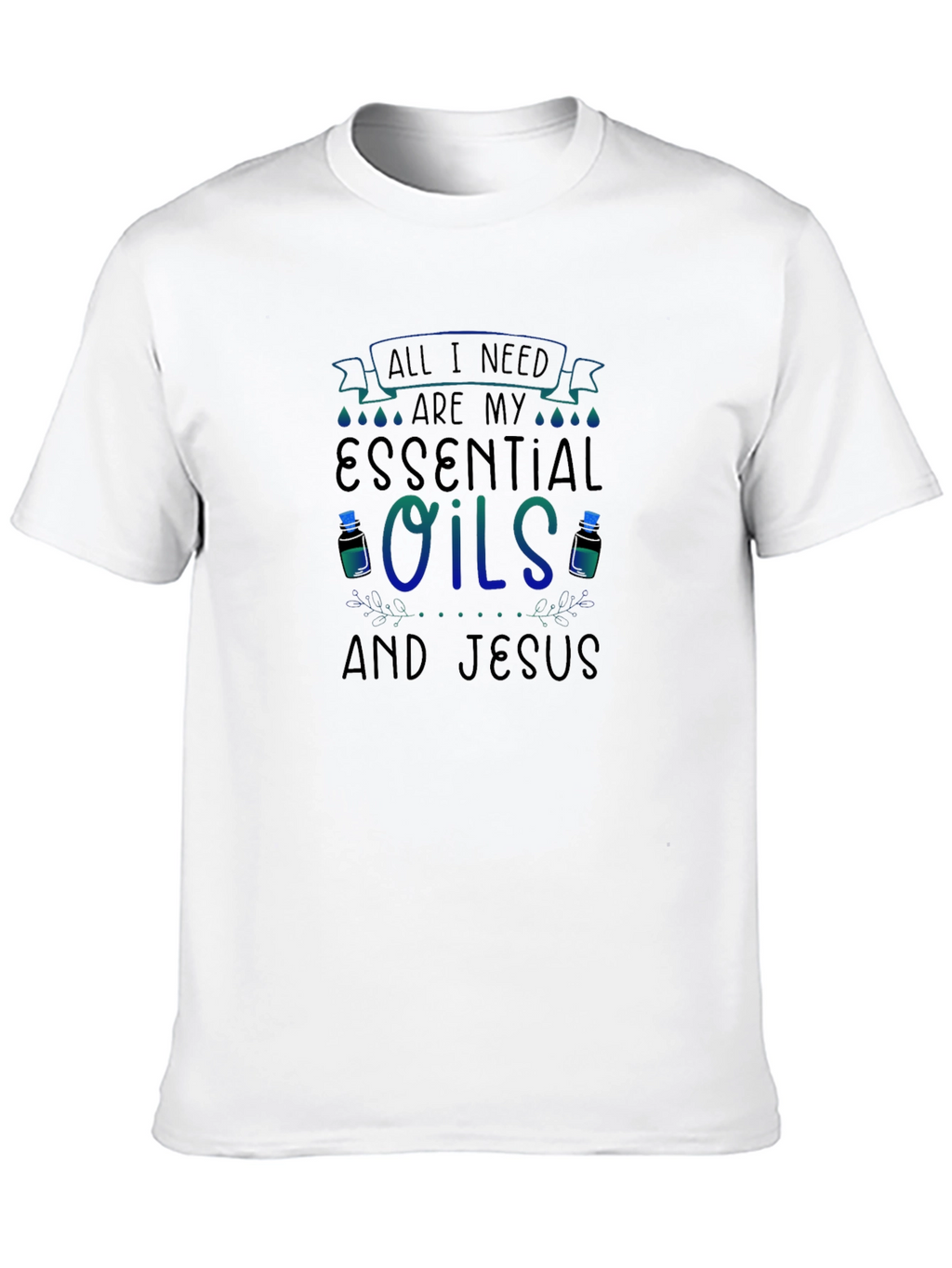 Essential Oils & Jesus Graphic Tee
