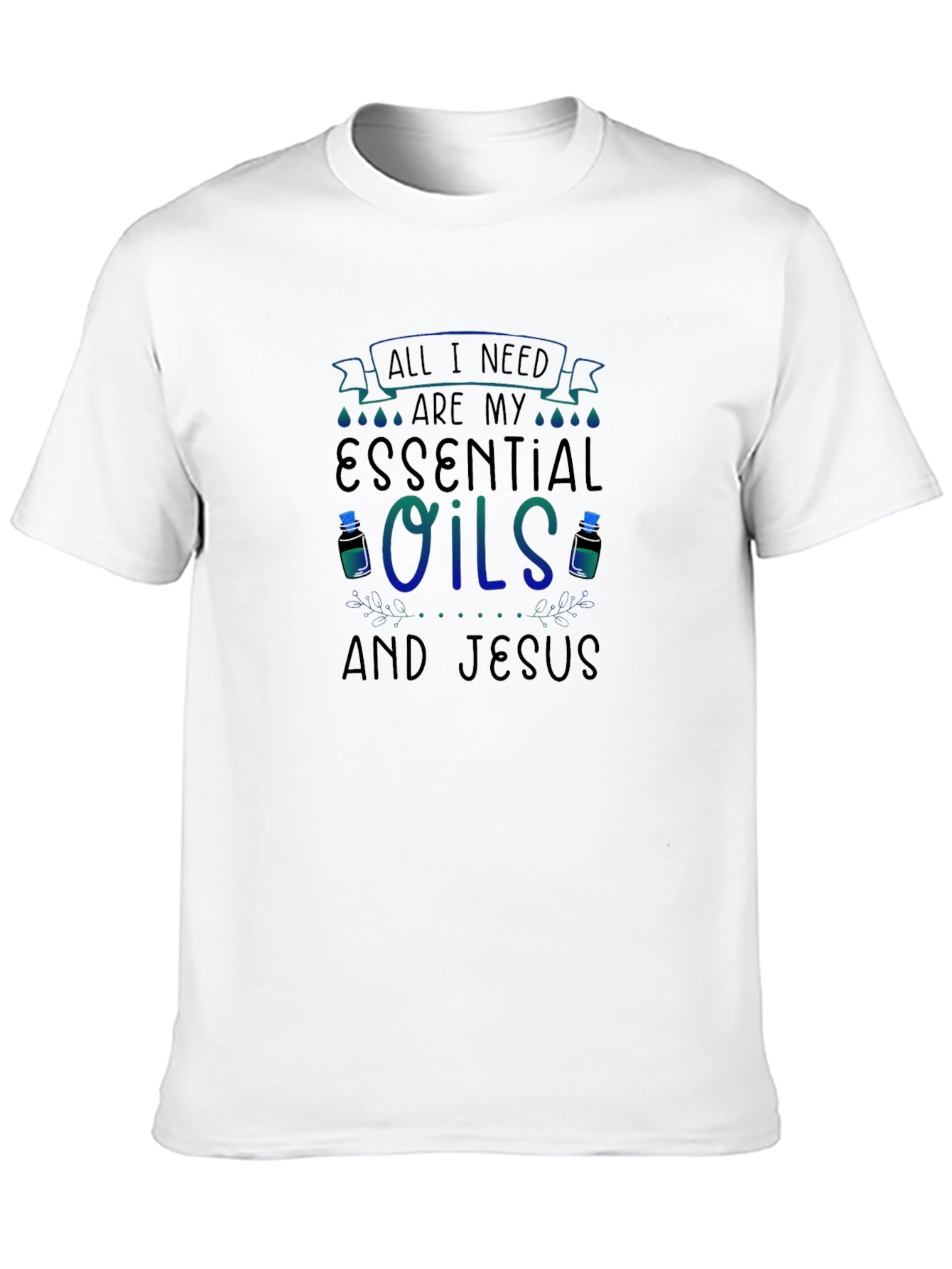 Essential Oils & Jesus Graphic Tee