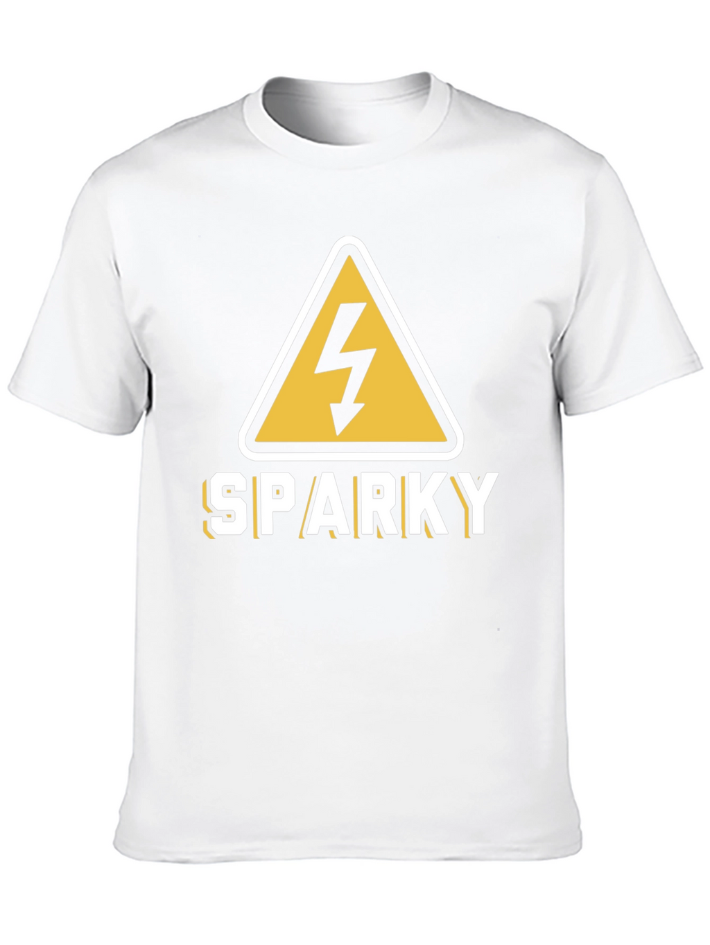 Sparky Electricity Warning T-Shirt - Black