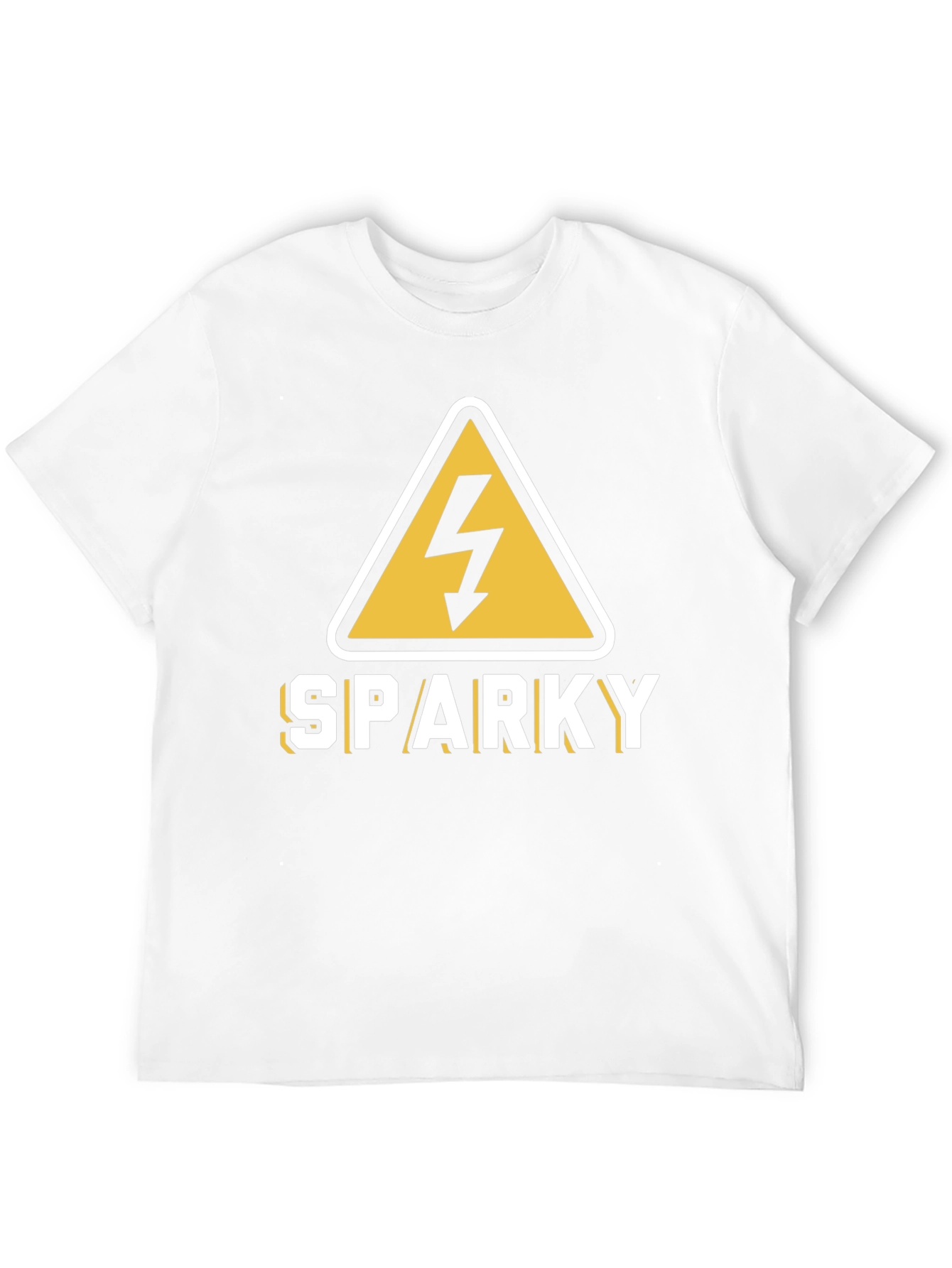Sparky Electricity Warning T-Shirt - Black