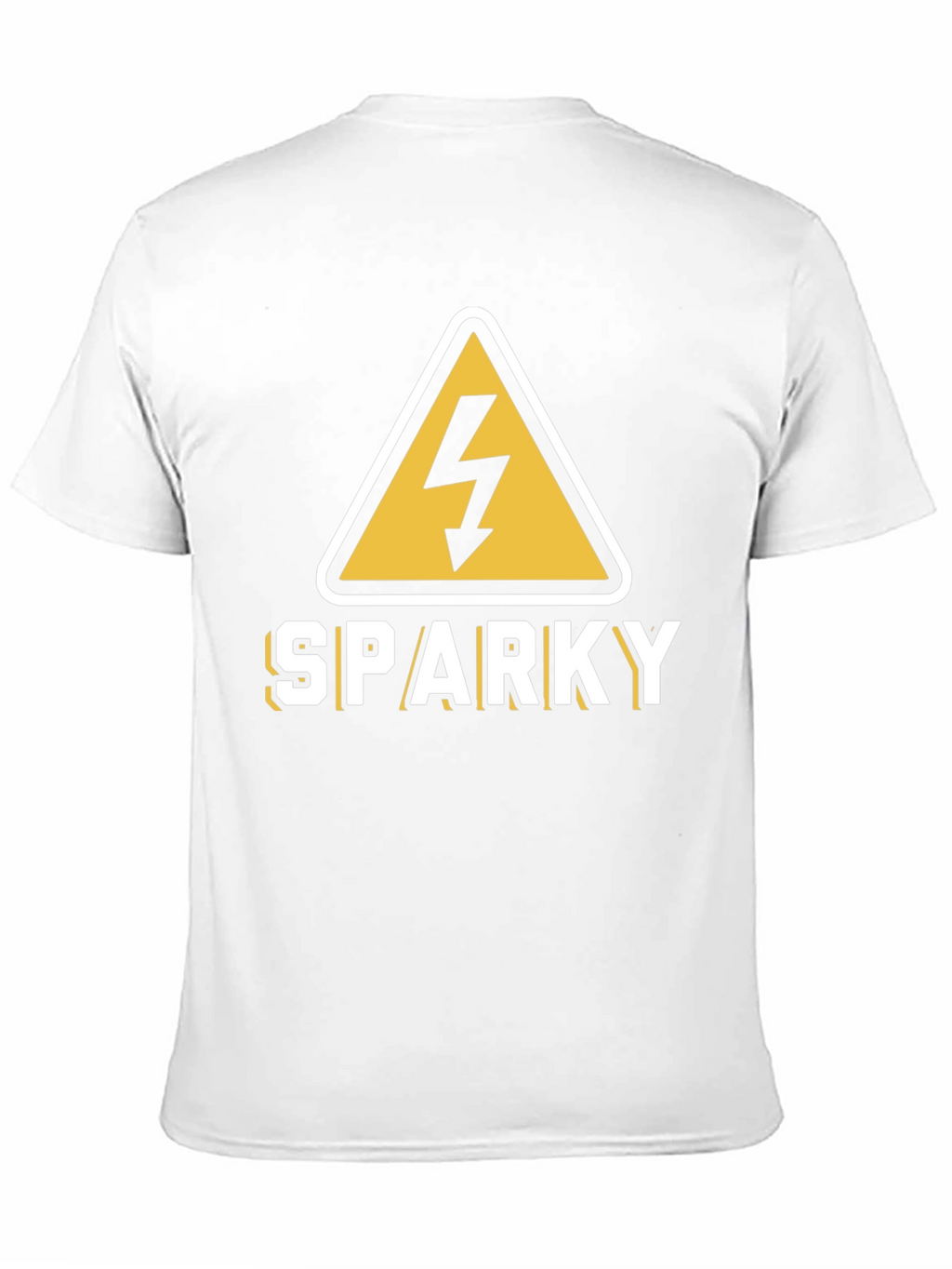 Sparky Electricity Warning T-Shirt - Black