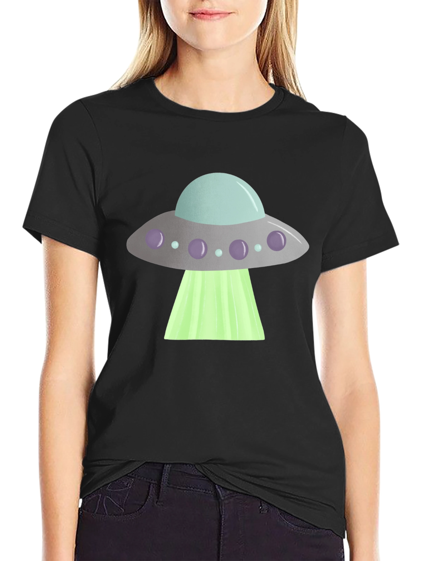 UFO Graphic T-Shirt - Beam Me Up!