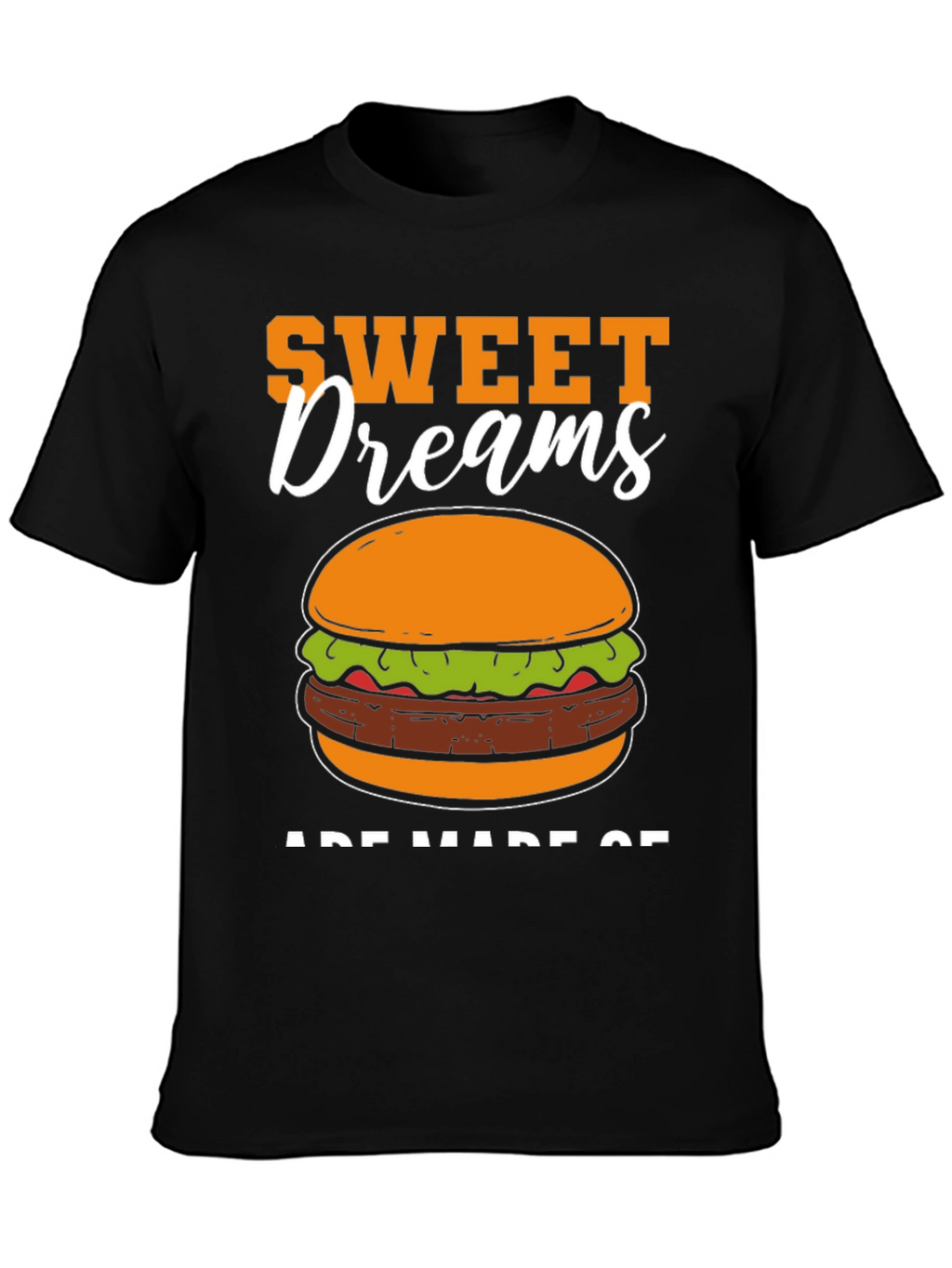 Sweet Dreams Burger Graphic T-Shirt