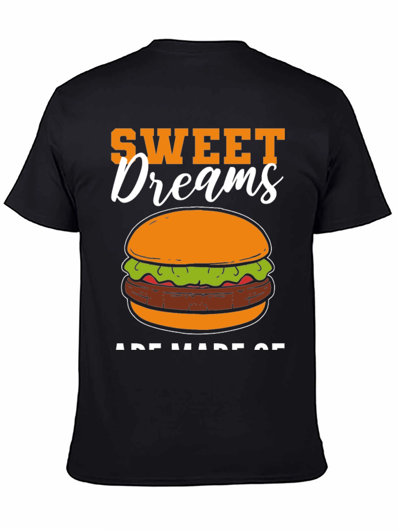 Sweet Dreams Burger Graphic T-Shirt