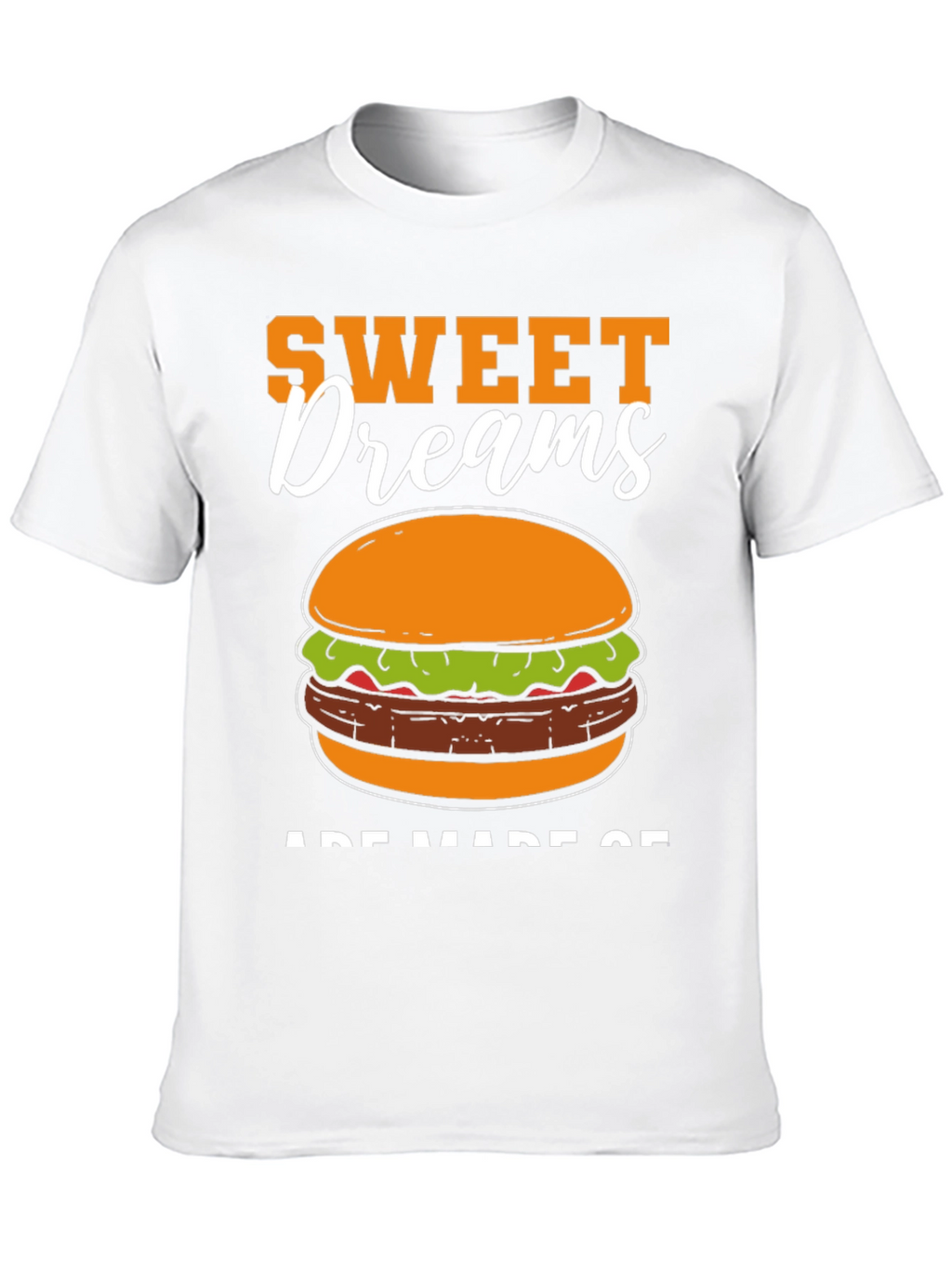 Sweet Dreams Burger Graphic T-Shirt