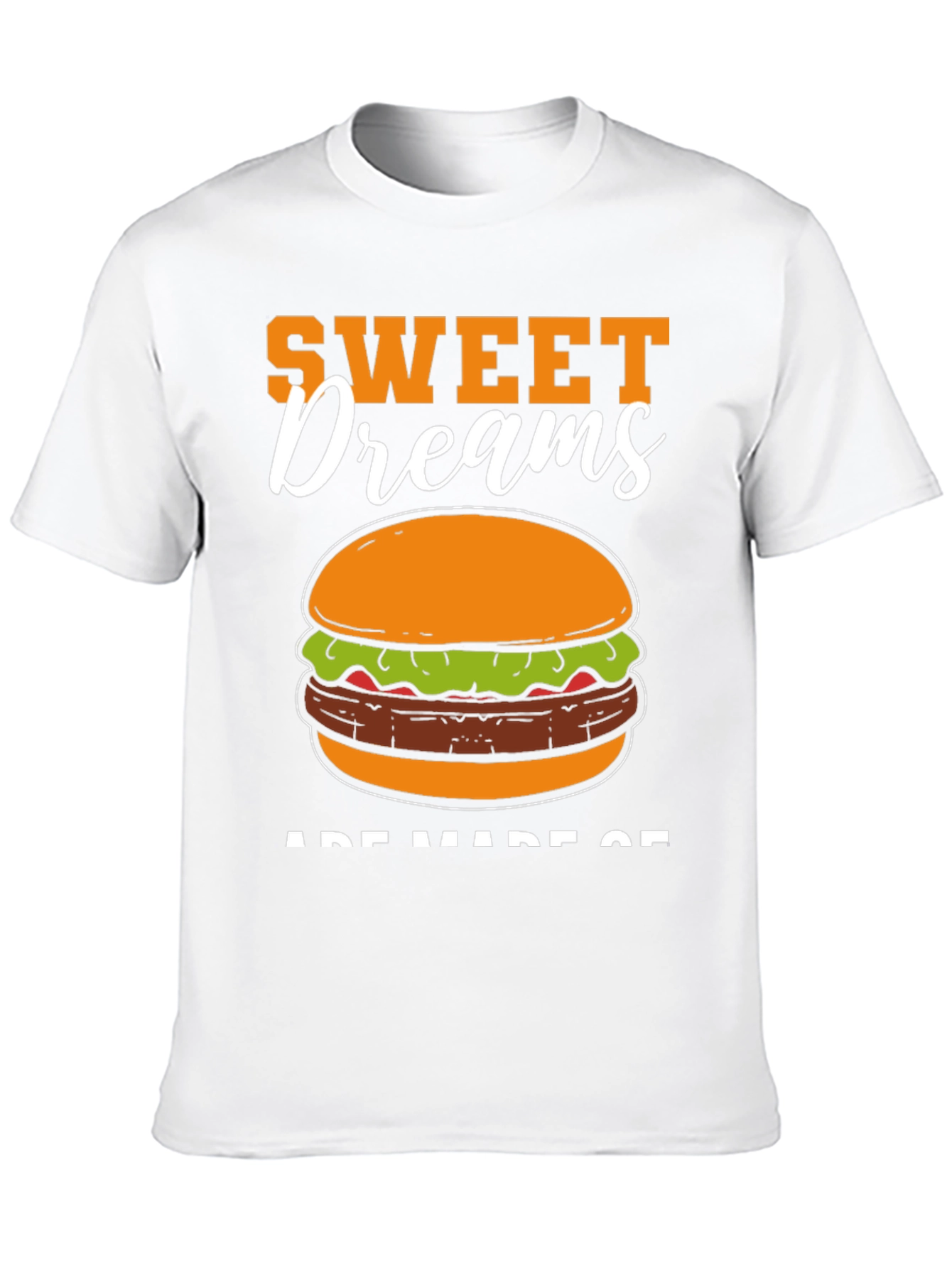 Sweet Dreams Burger Graphic T-Shirt