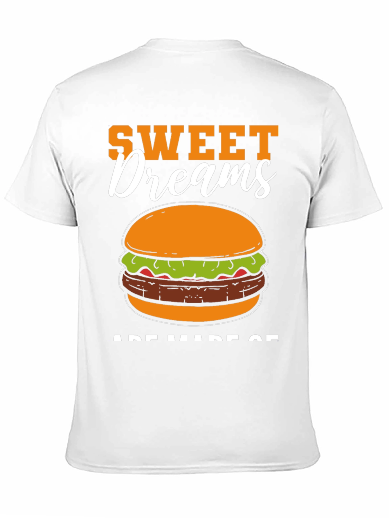 Sweet Dreams Burger Graphic T-Shirt