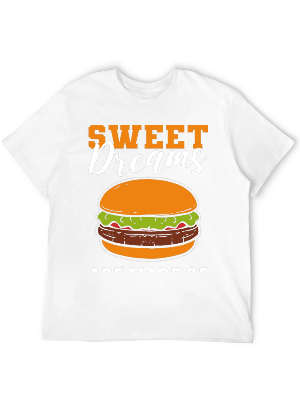 Sweet Dreams Burger Graphic T-Shirt