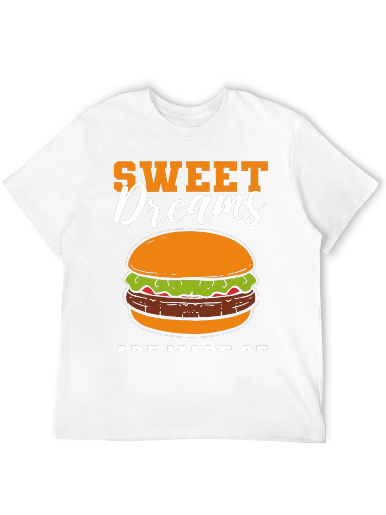 Sweet Dreams Burger Graphic T-Shirt