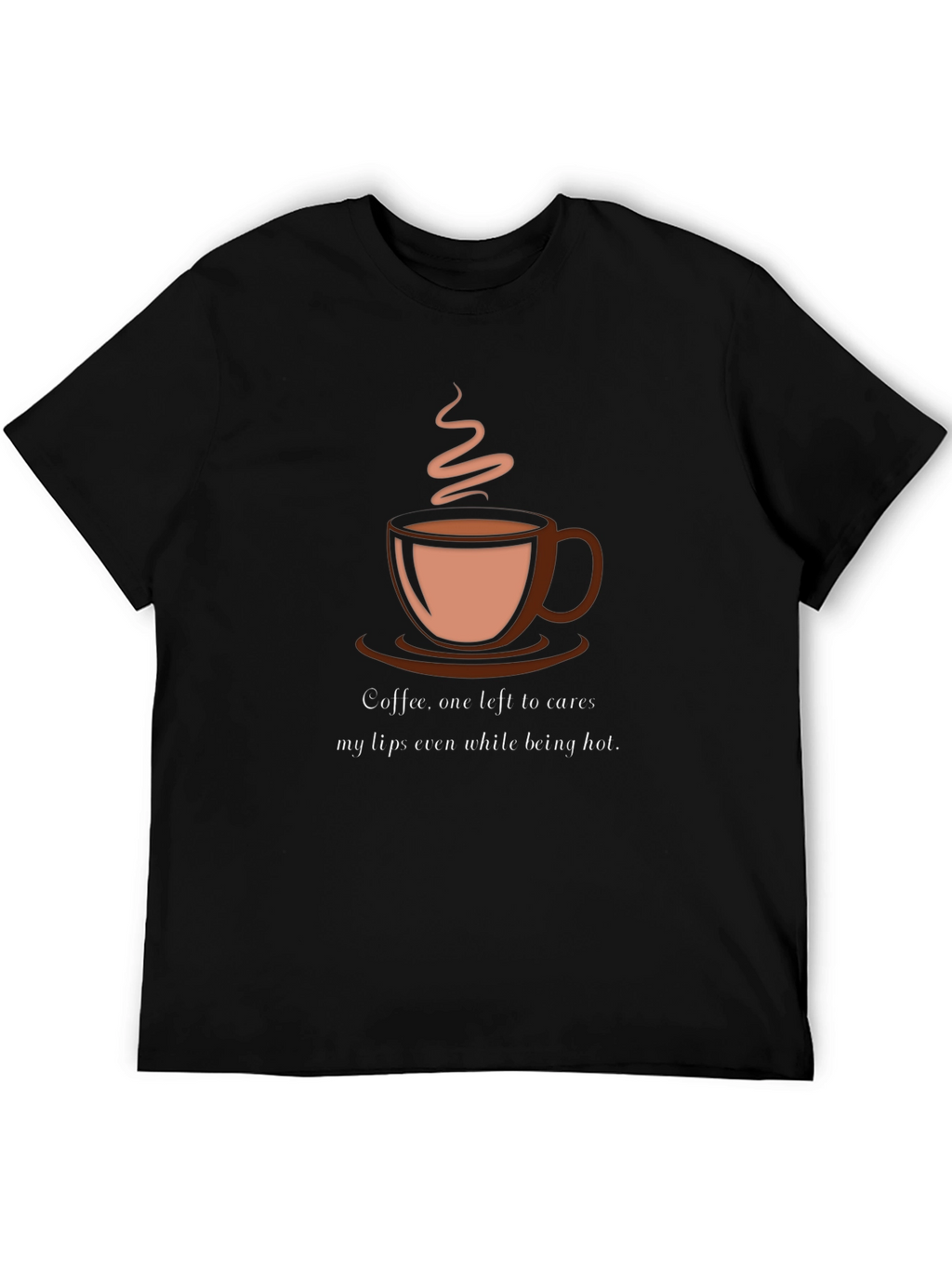 Coffee Lovers Black Graphic Tee