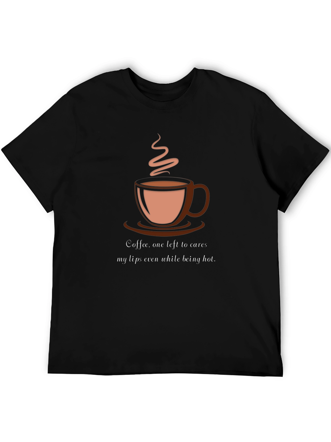 Coffee Lovers Black Graphic Tee