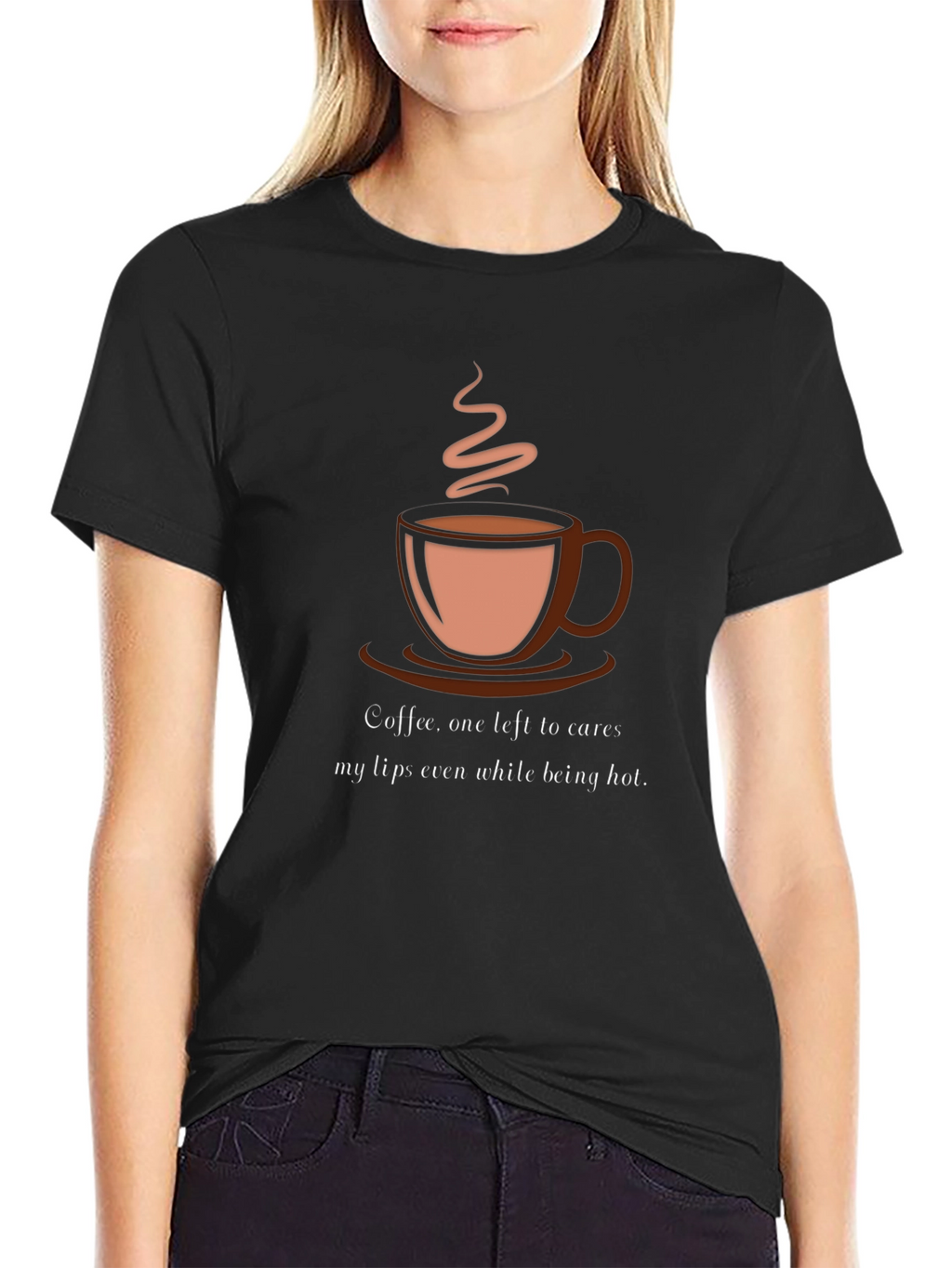 Coffee Lovers Black Graphic Tee