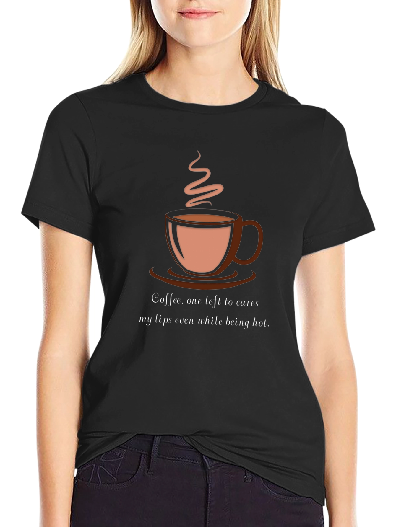 Coffee Lovers Black Graphic Tee