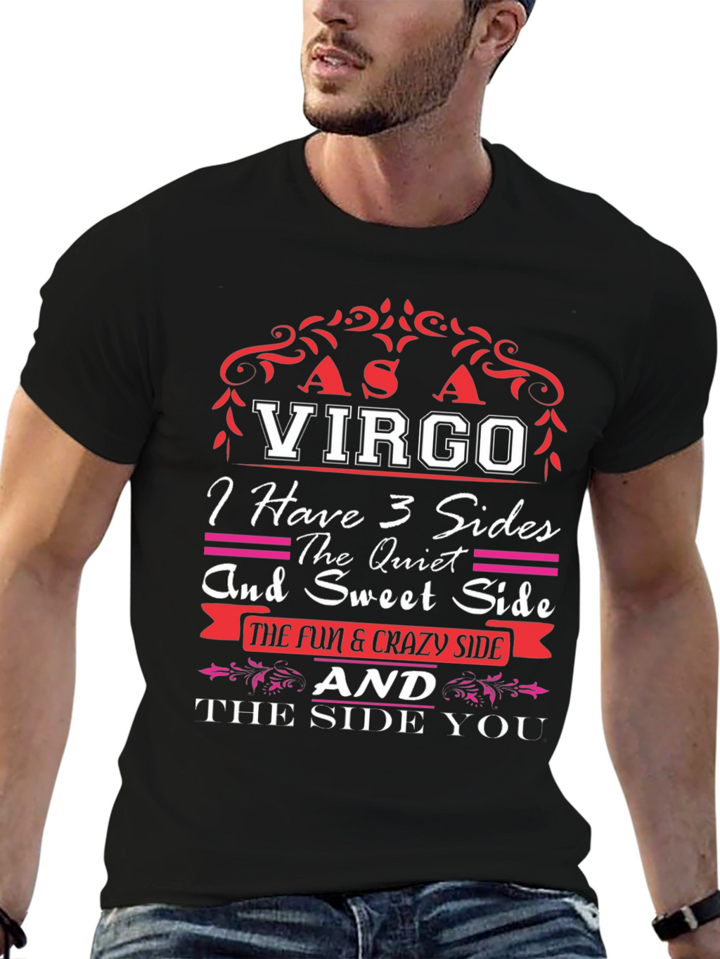 Virgo Three Sides Graphic Tee