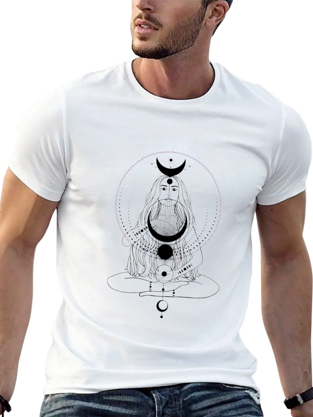 Mystic Moon Goddess Graphic Tee