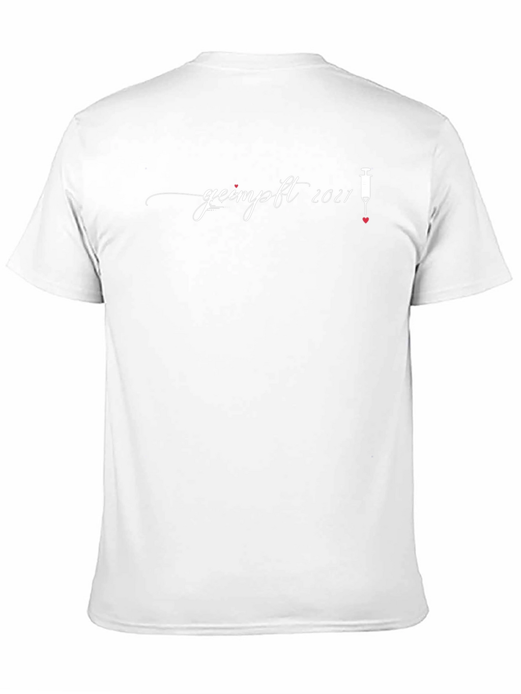 Vaccinated 2021 Tee - Novelty Graphic T-Shirt