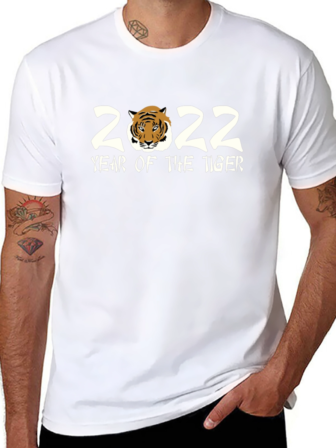 2022 Year of the Tiger Graphic T-Shirt