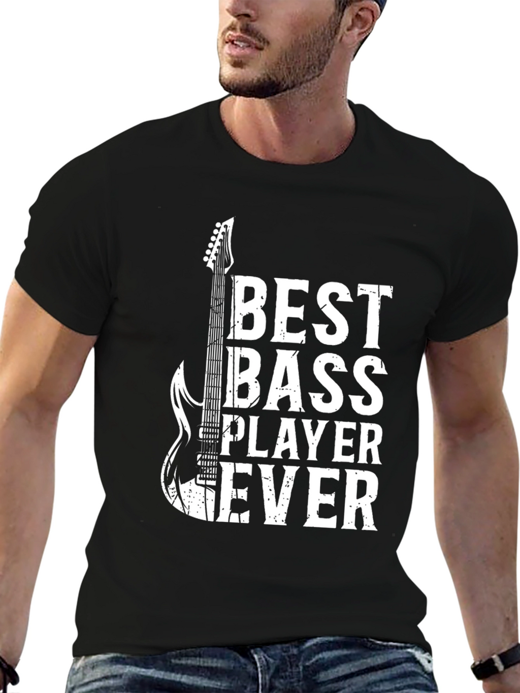Best Bass Player Ever Graphic T-Shirt