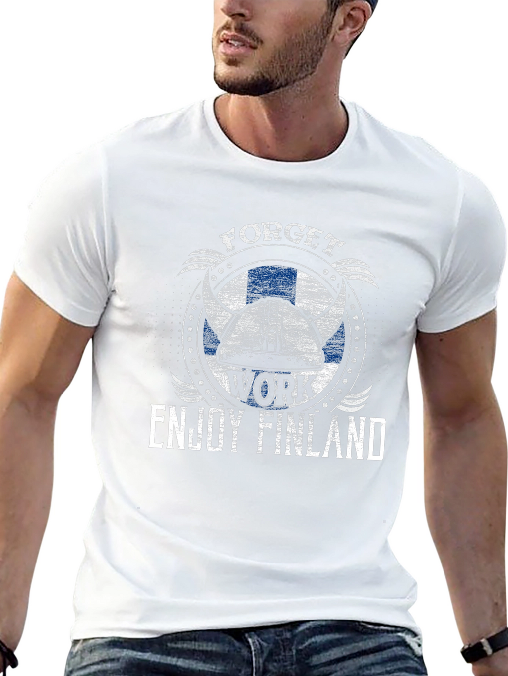 Forget Work Enjoy Finland T-Shirt