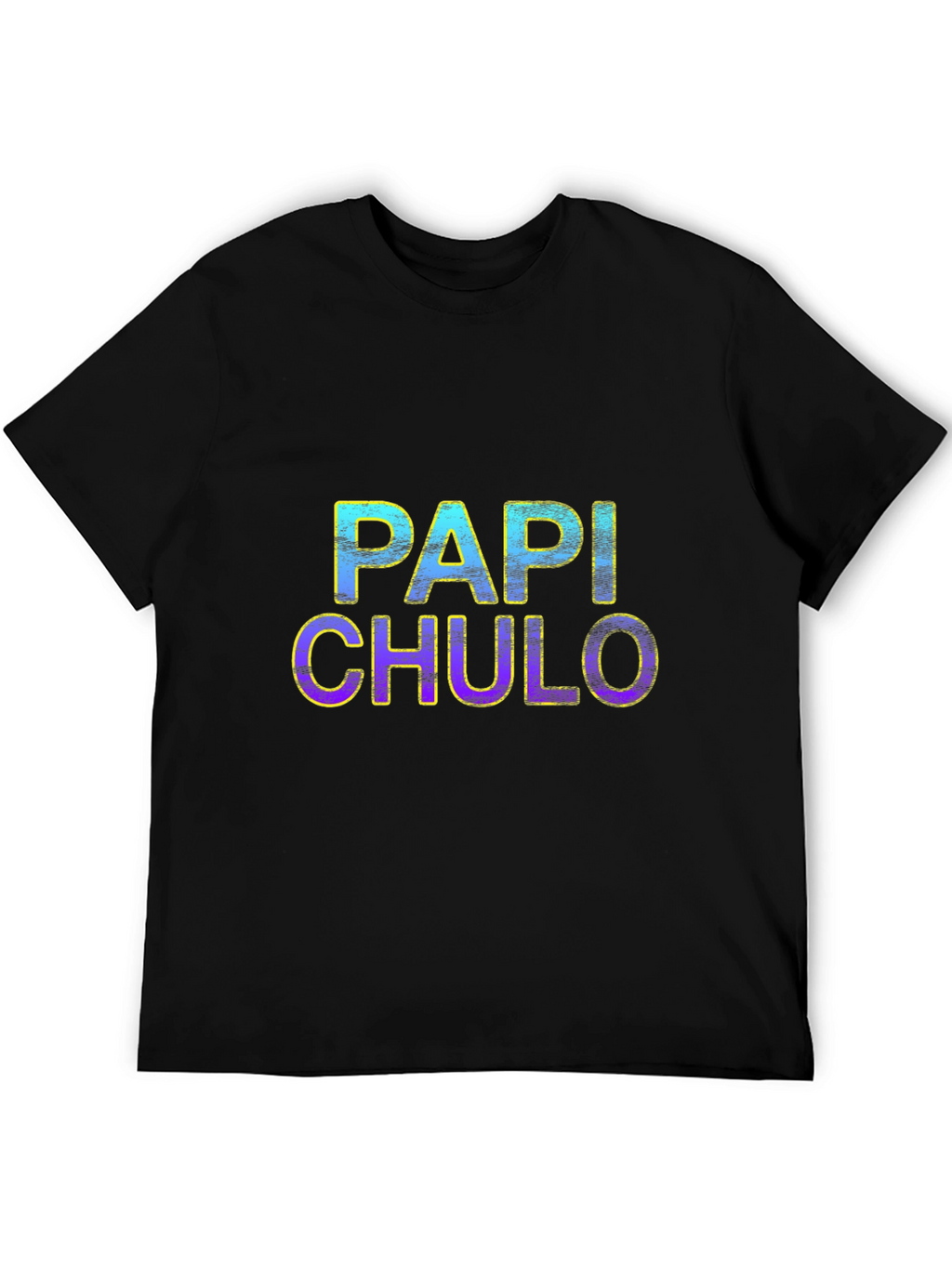 Papi Chulo Graphic T-Shirt - Mens Black Tee
