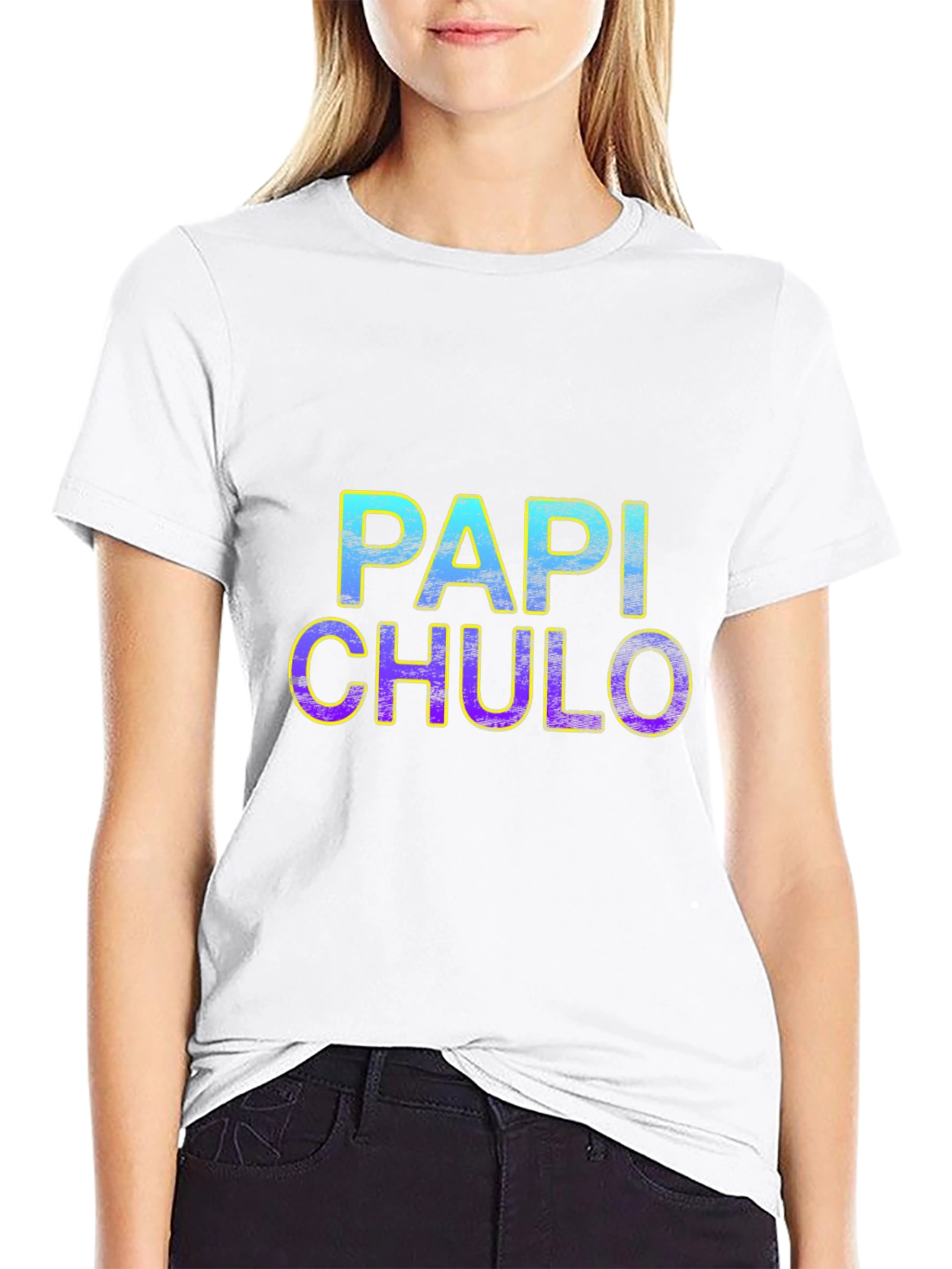 Papi Chulo Graphic T-Shirt - Mens Black Tee