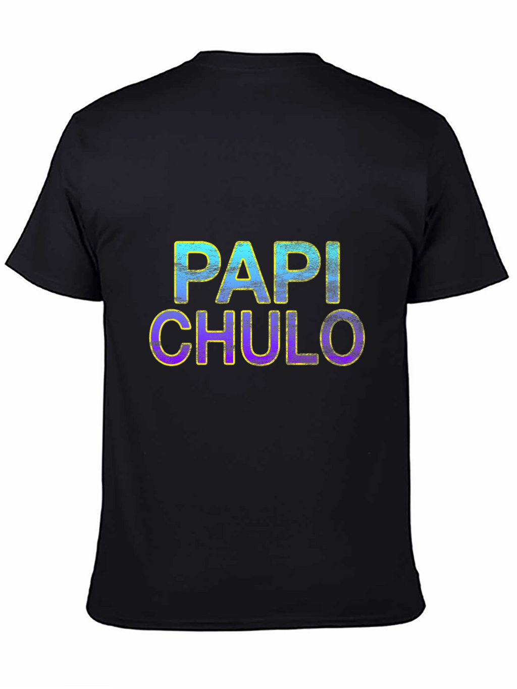 Papi Chulo Graphic T-Shirt - Mens Black Tee