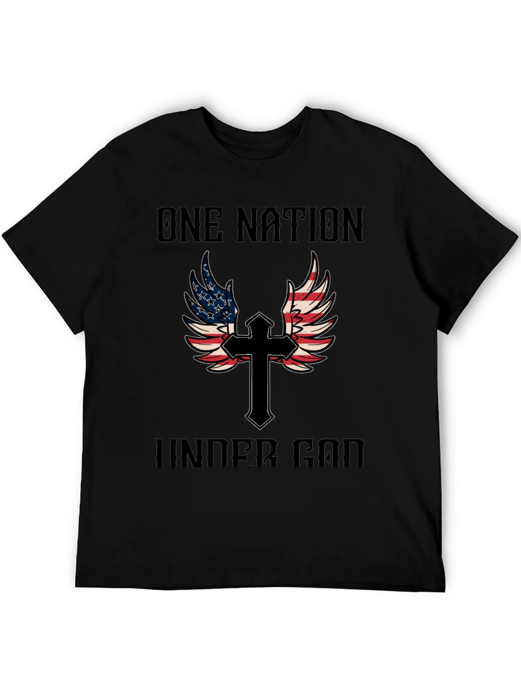 One Nation Under God T-Shirt - Patriotic Christian Tee