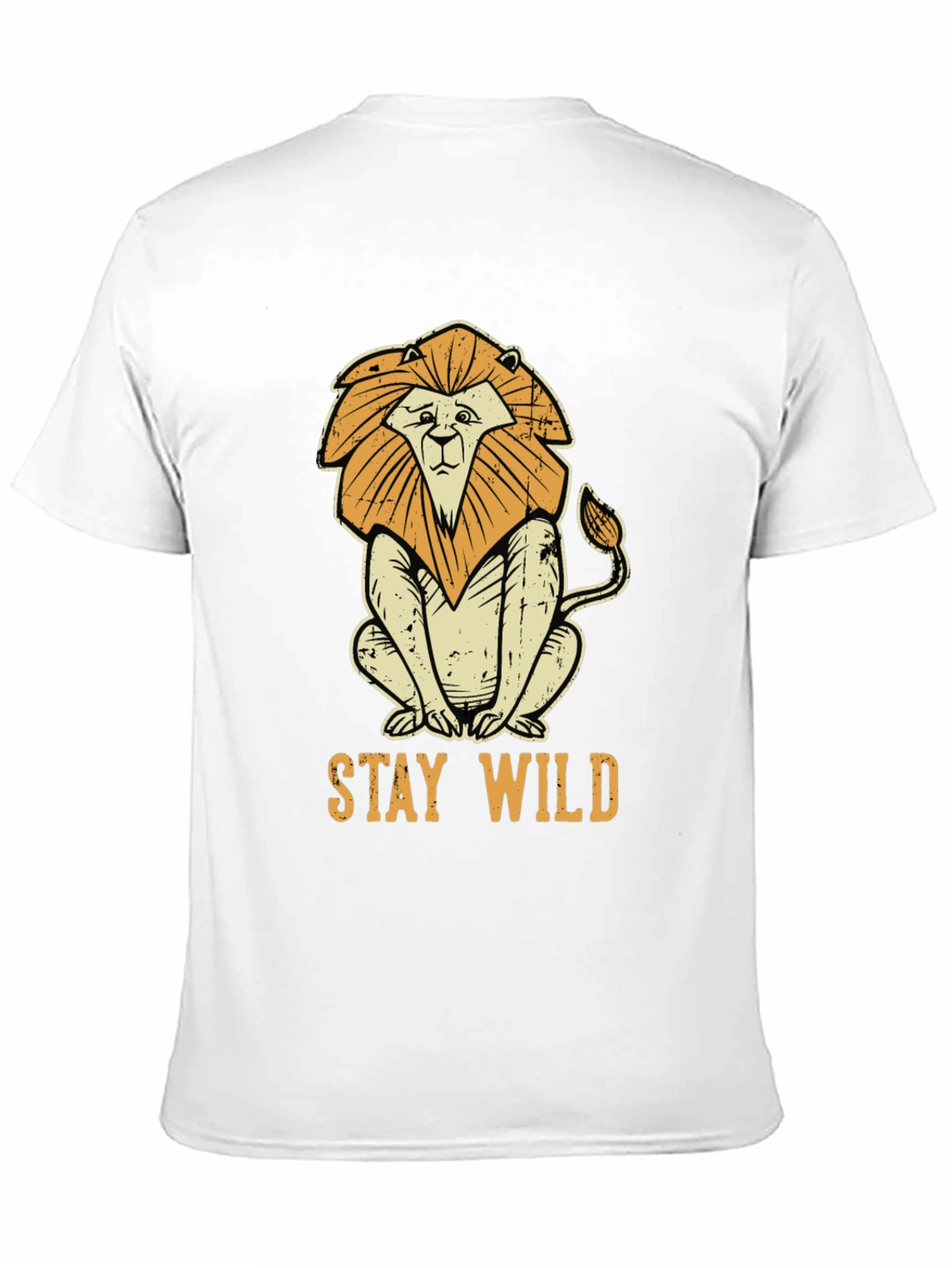 Stay Wild Lion Graphic Tee