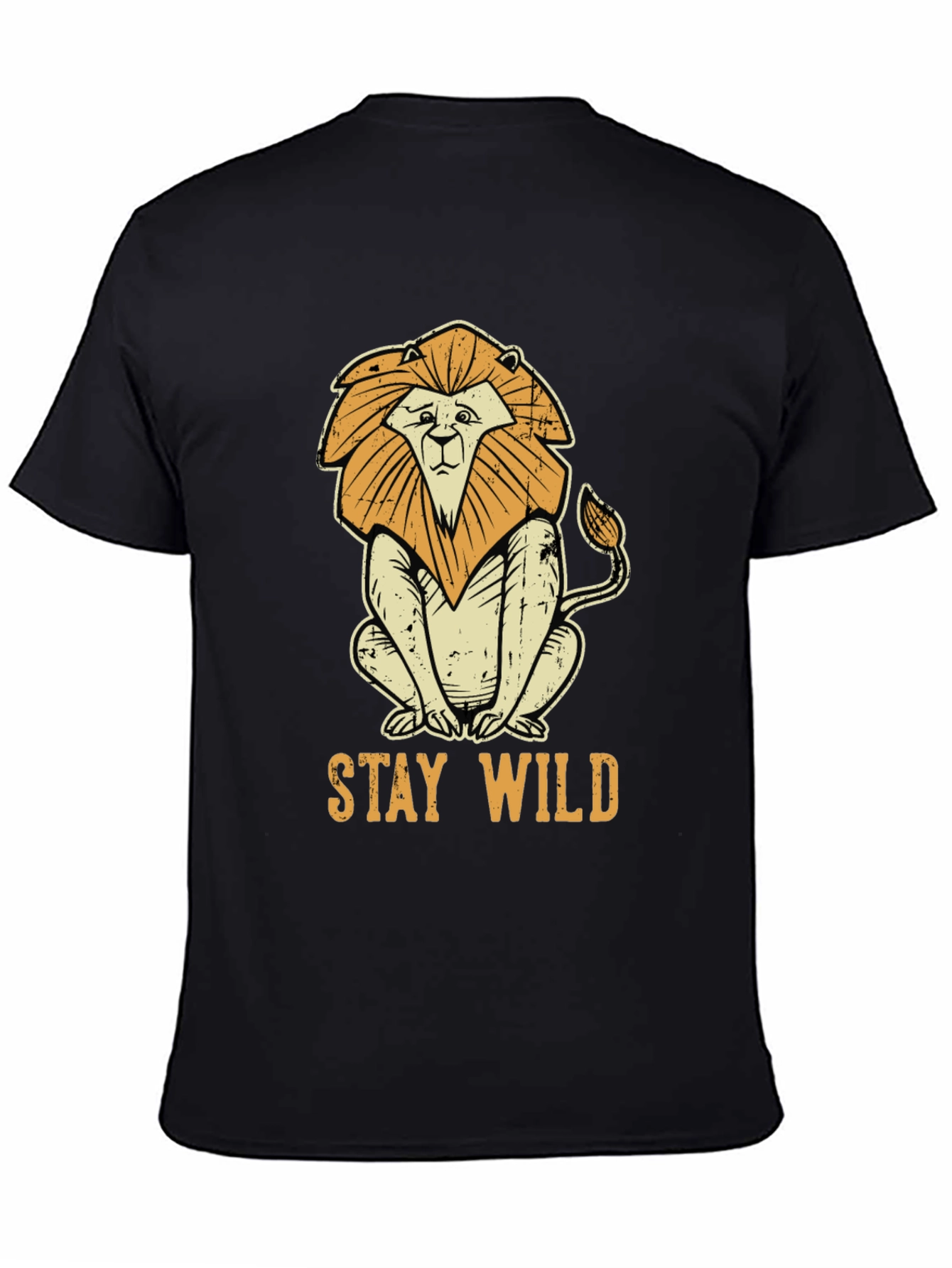 Stay Wild Lion Graphic Tee
