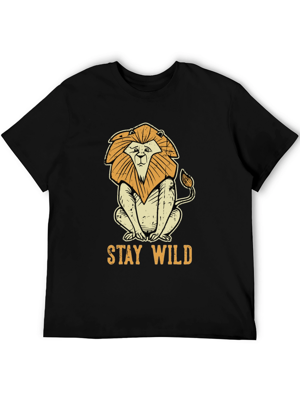 Stay Wild Lion Graphic Tee