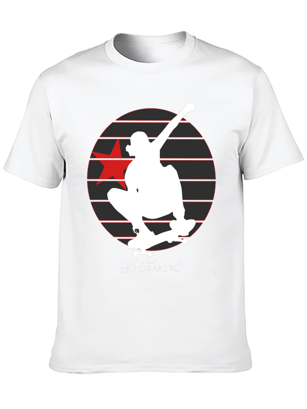 Skateboard Star Graphic Tee