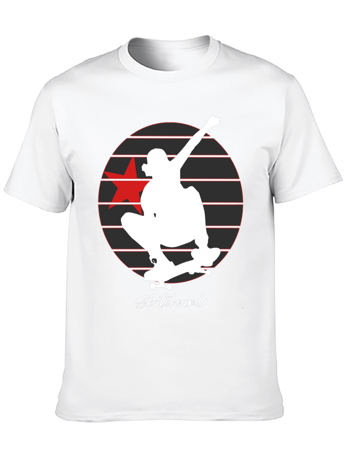 Skateboard Star Graphic Tee