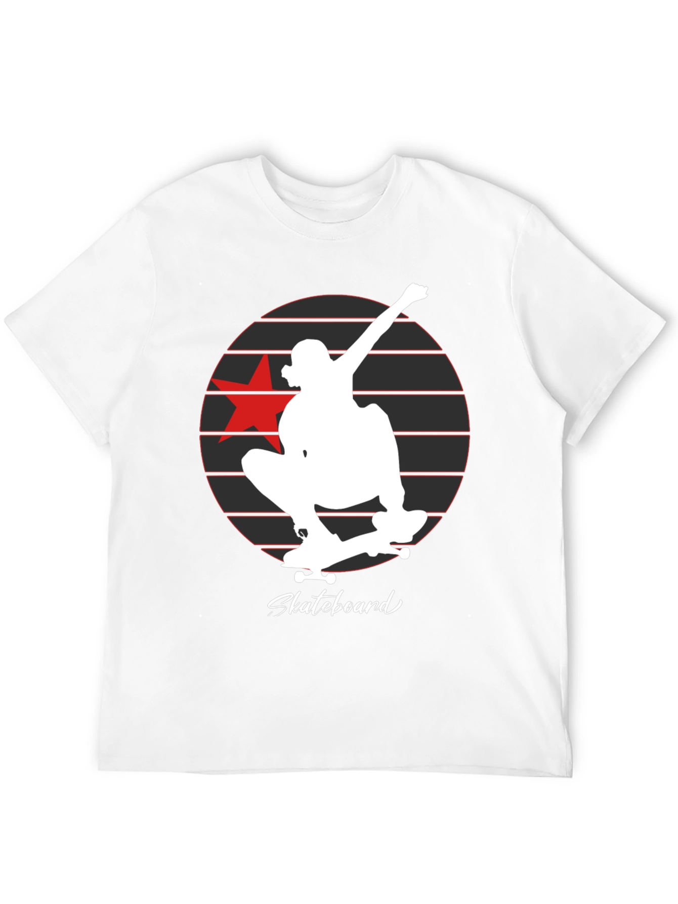 Skateboard Star Graphic Tee