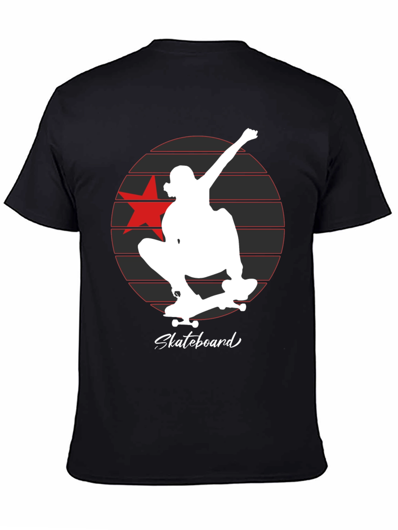 Skateboard Star Graphic Tee