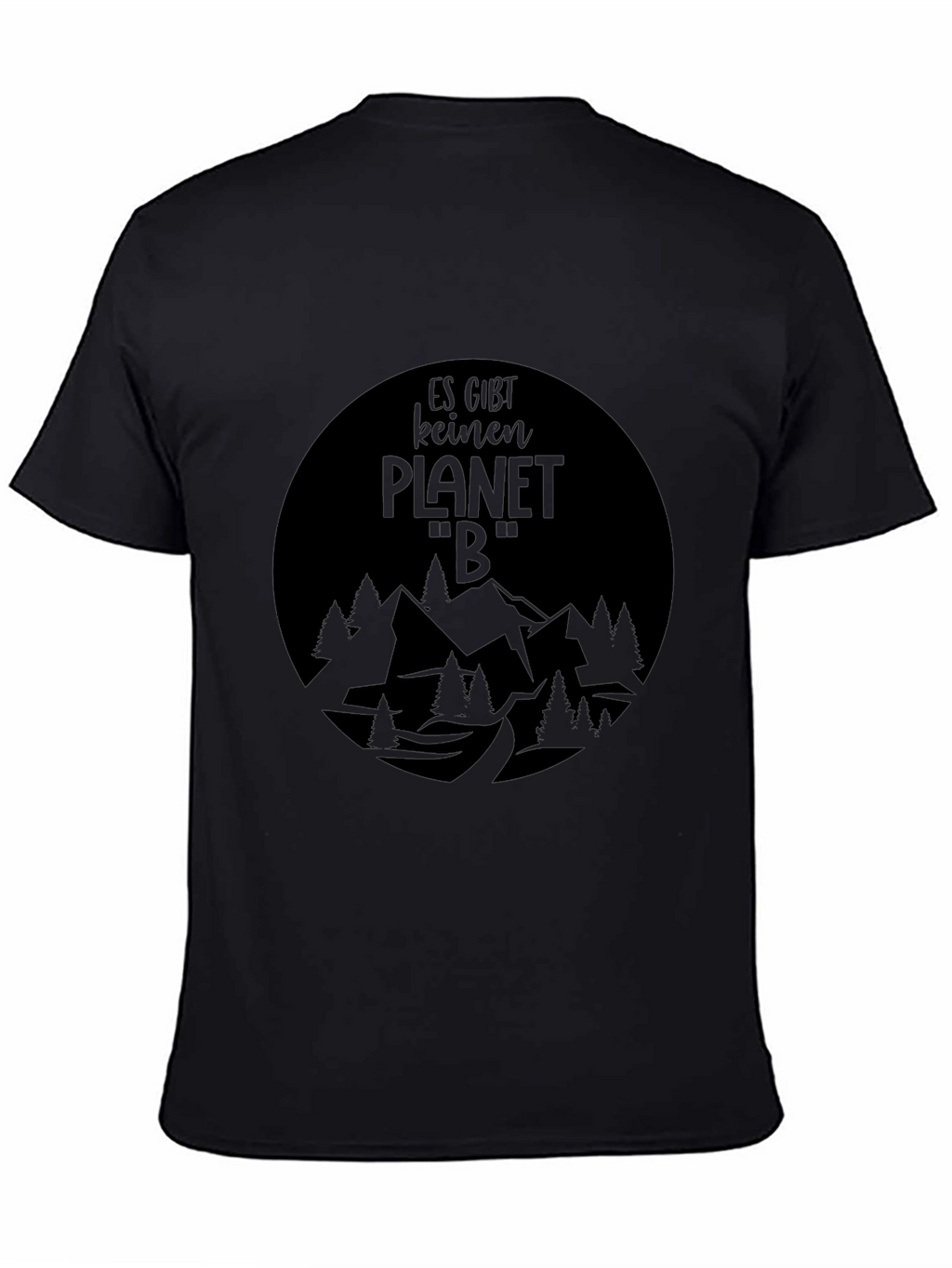 No Planet B Black Graphic Tee