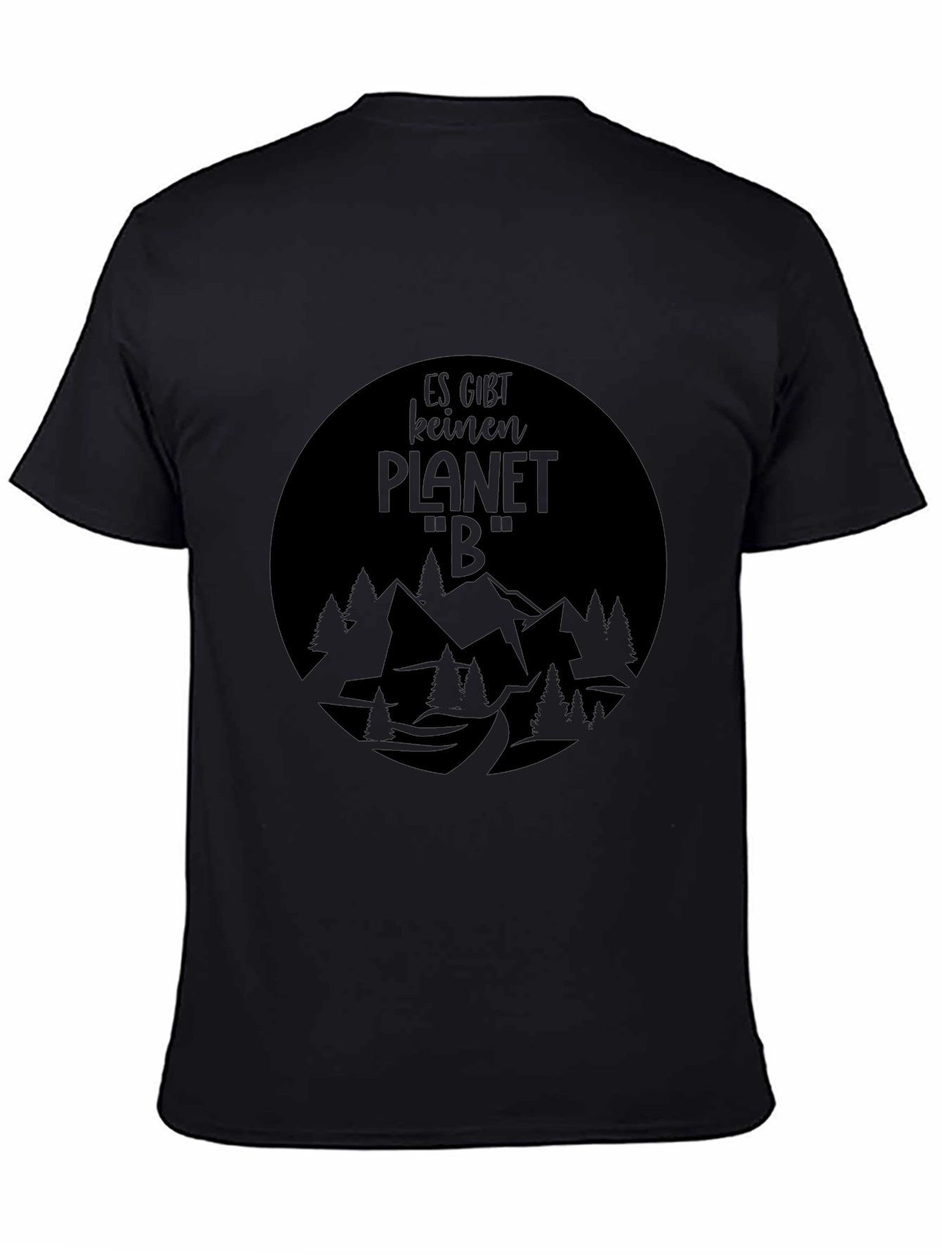No Planet B Black Graphic Tee
