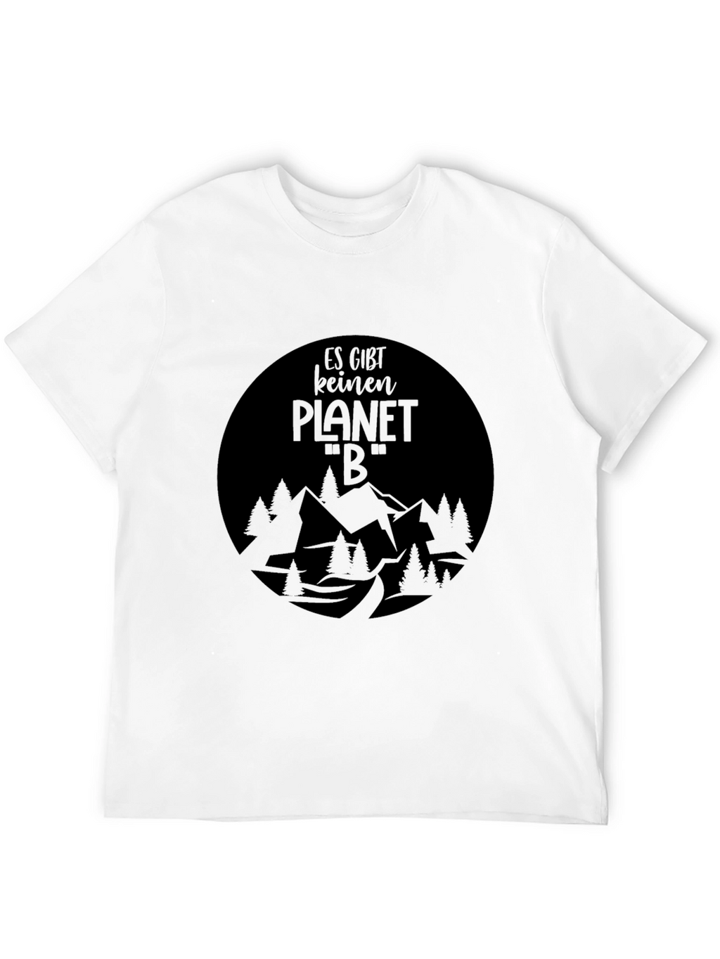 No Planet B Black Graphic Tee